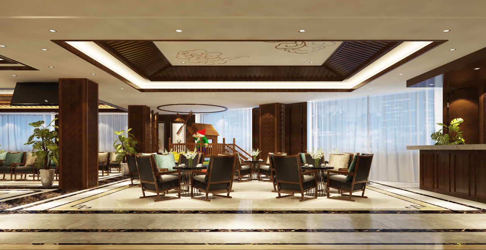 Successful design competition，indoor，hospital，