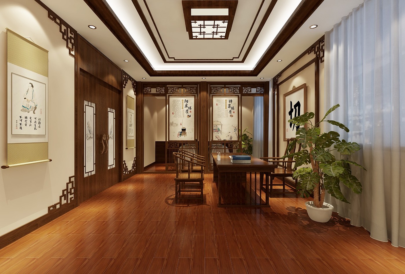 Successful design competition，indoor，hospital，