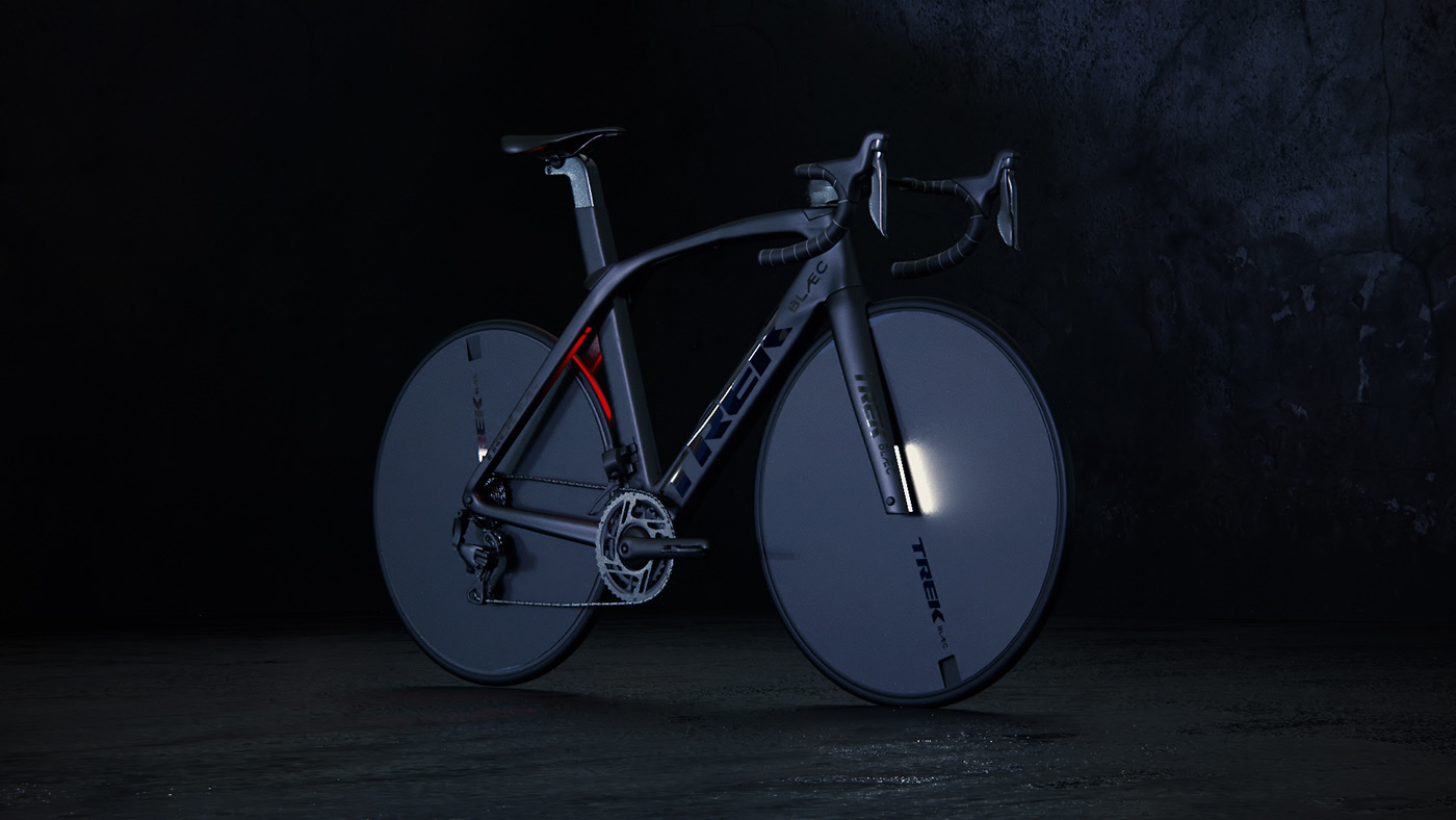Bicycle，black，racing，visualization，
