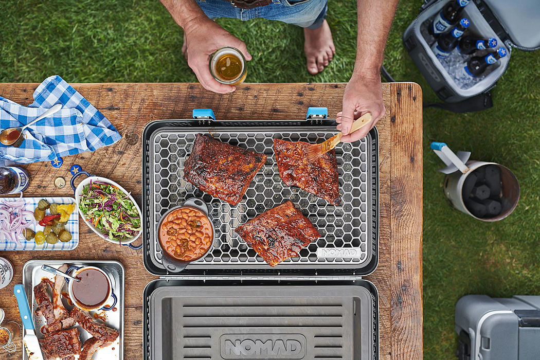 barbecue，Smoking device，Portable，practical，