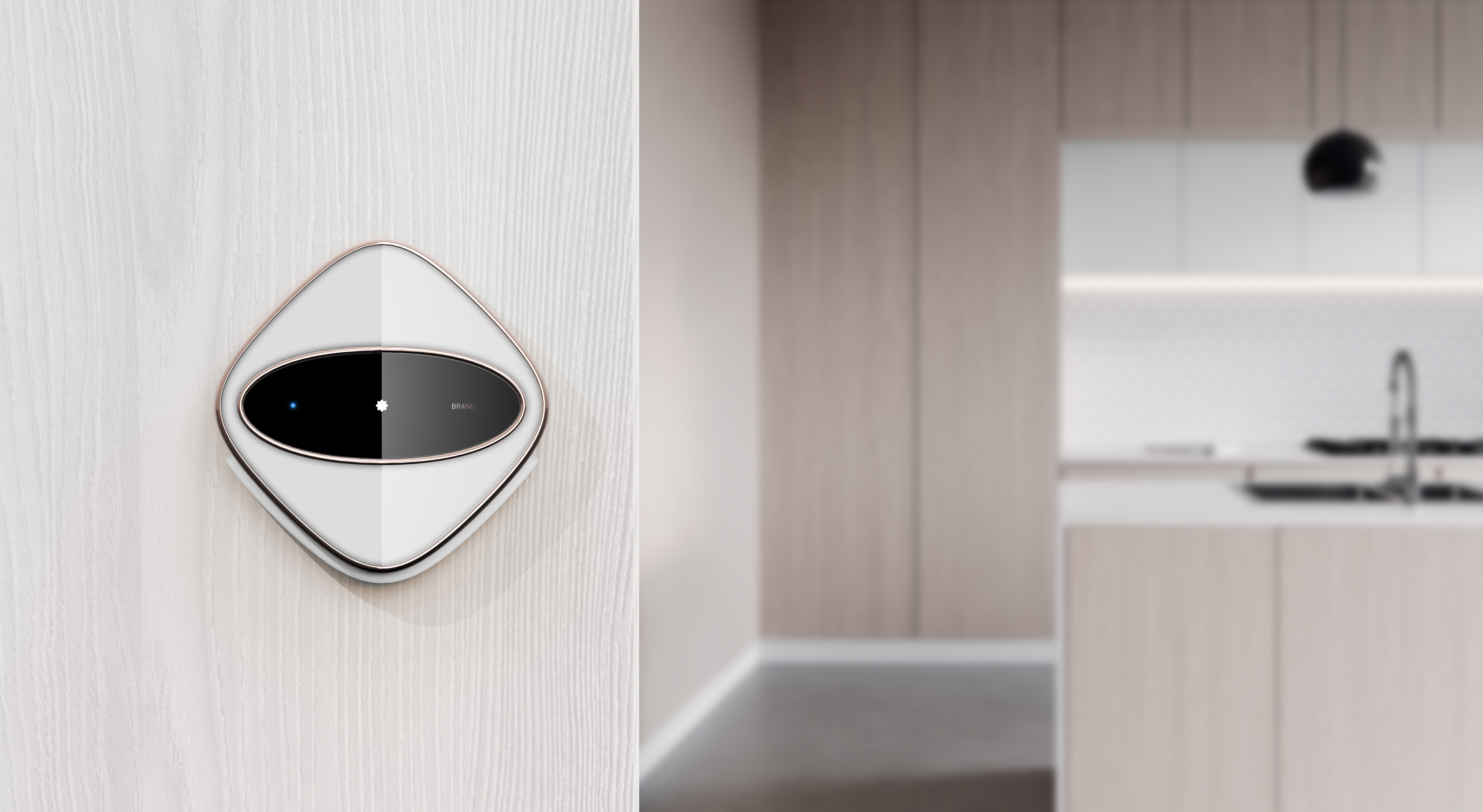 Smart home，Product appearance design，industrial design，Panel switch，