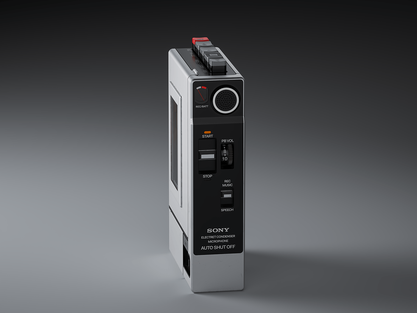 recorder，Sony，Render，Digital art，