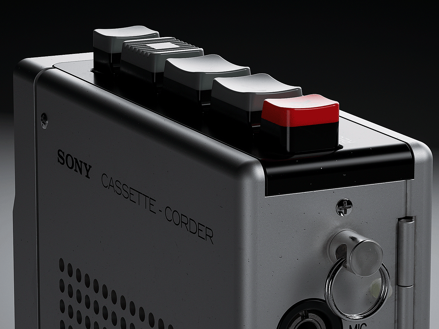 recorder，Sony，Render，Digital art，