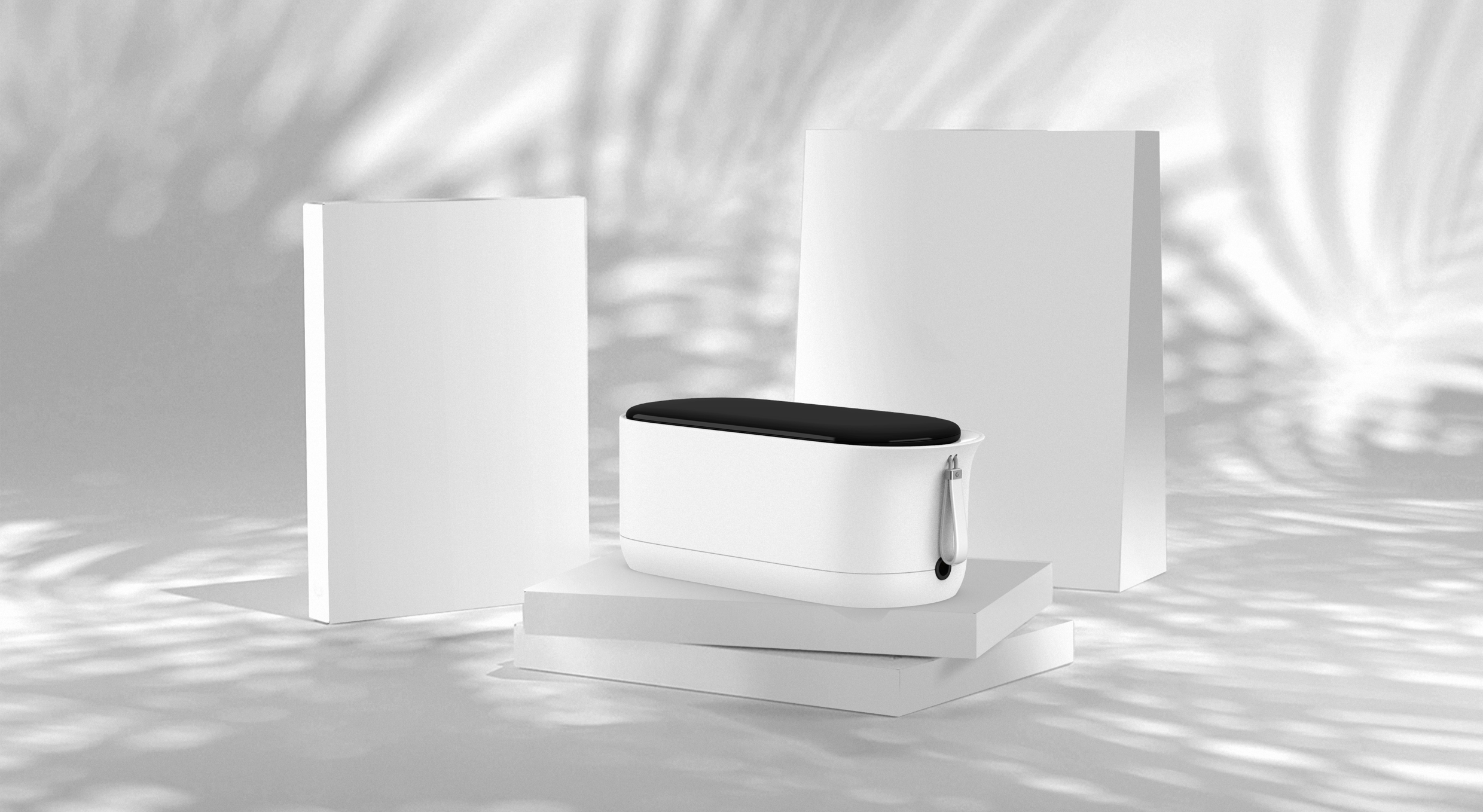 Cleaning care product design，Personal care，Product appearance design，industrial design，product design，Ultrasonic cleaning machine，