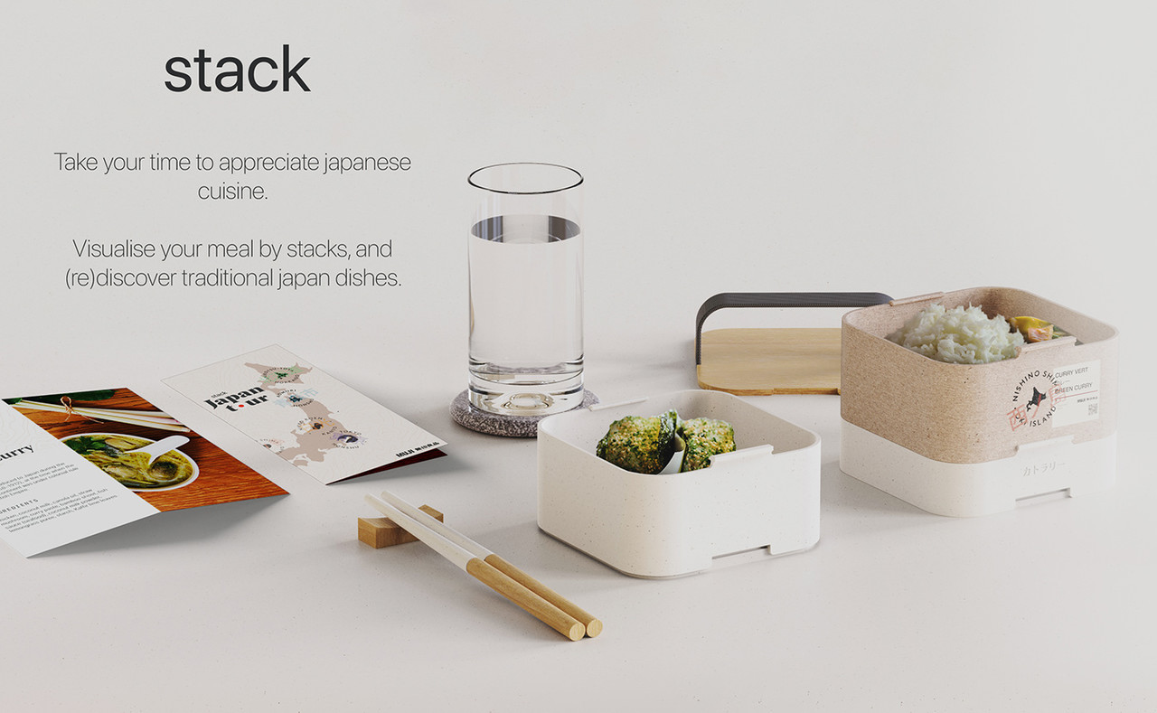 Stack 模块化食品容器 更加直观与方便 普象网