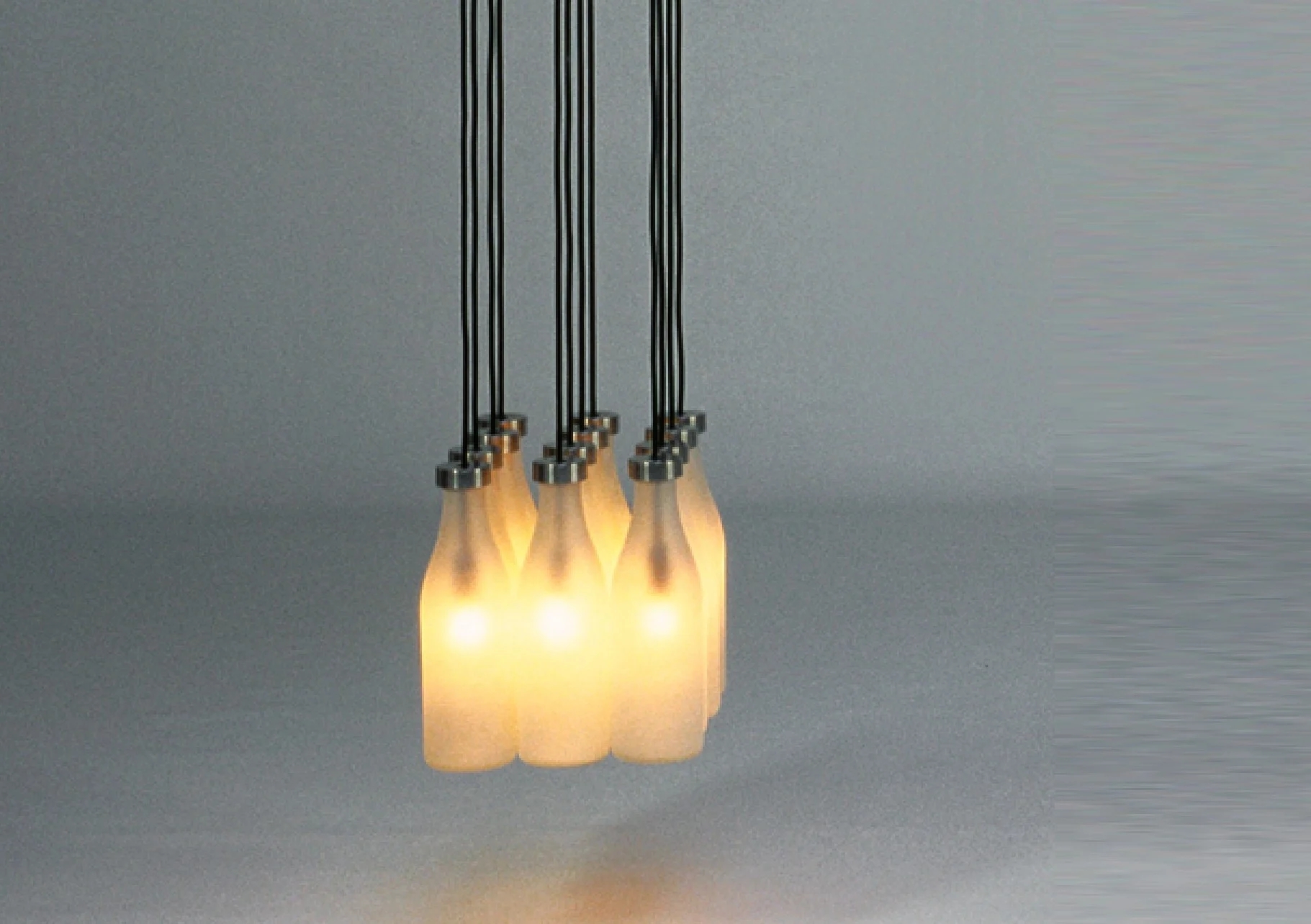 a chandelier，Milk bottle，personality，classic，