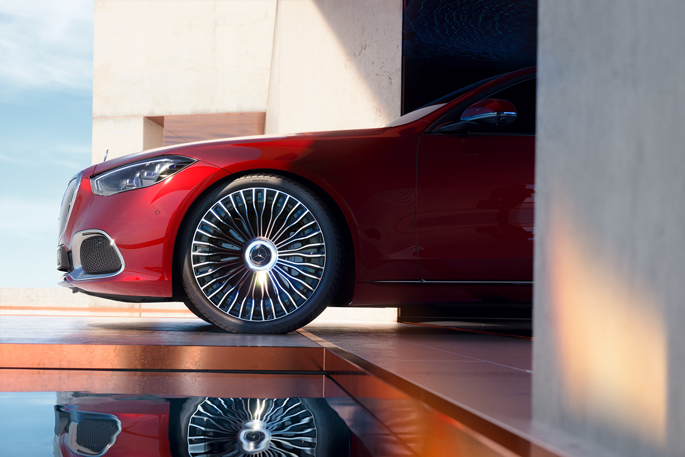 automobile，Interior，luxury，cgi，