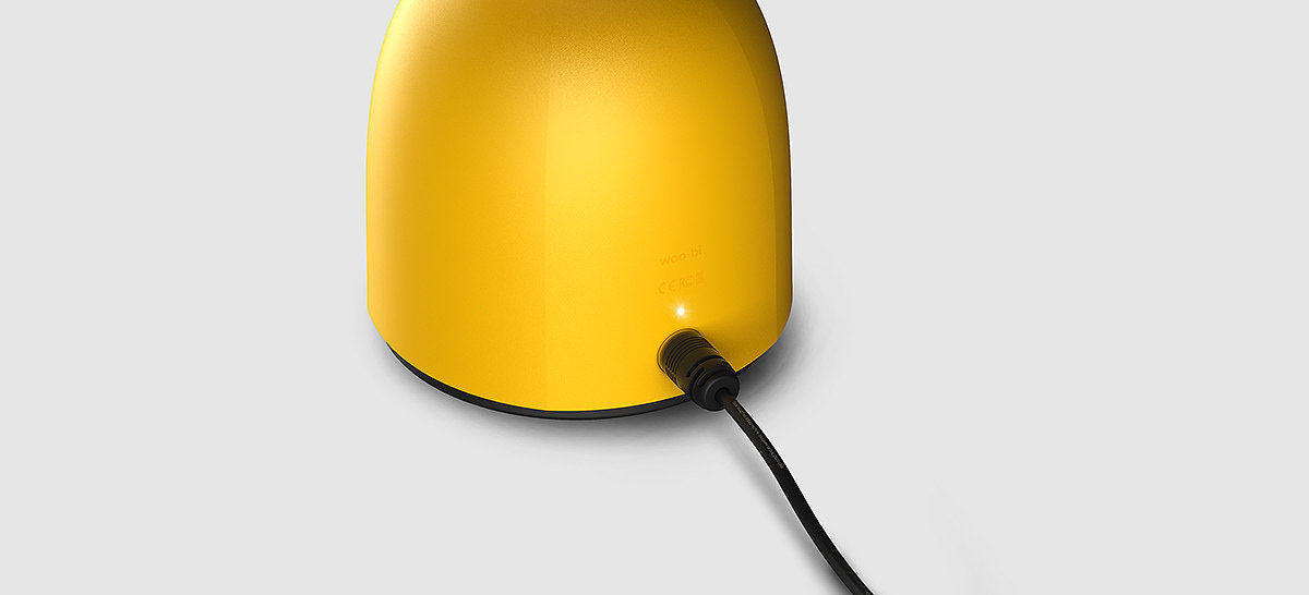 Desk lamp，Innocence，Art，yellow，