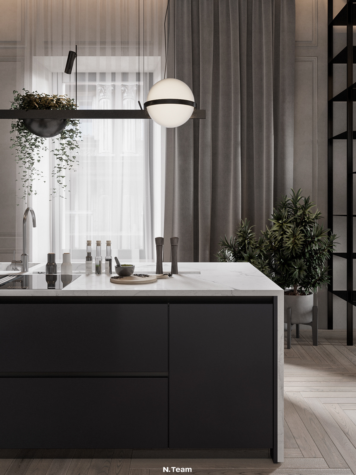 Interior design，3ds Max，Milan，cozy，