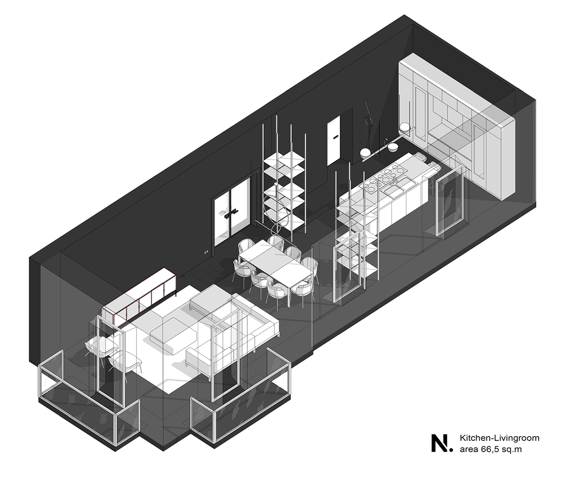 Interior design，3ds Max，Milan，cozy，