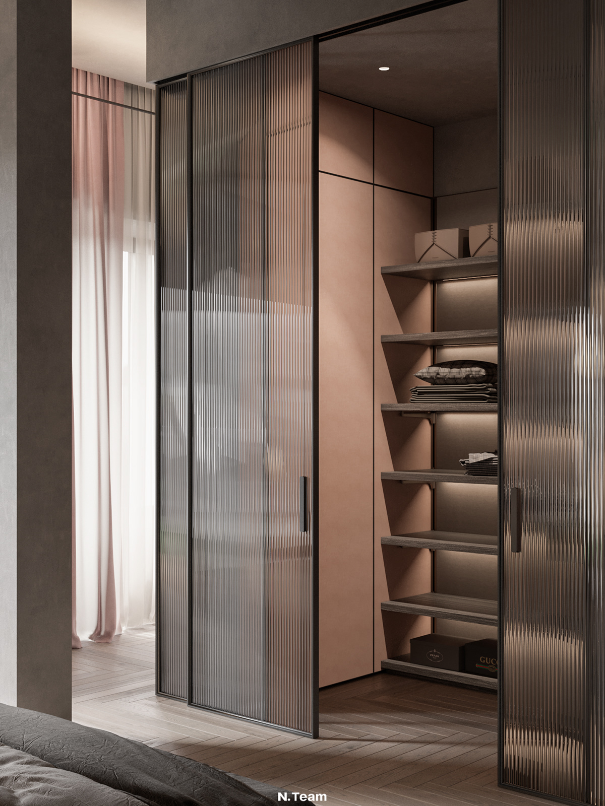 Interior design，3ds Max，Milan，cozy，