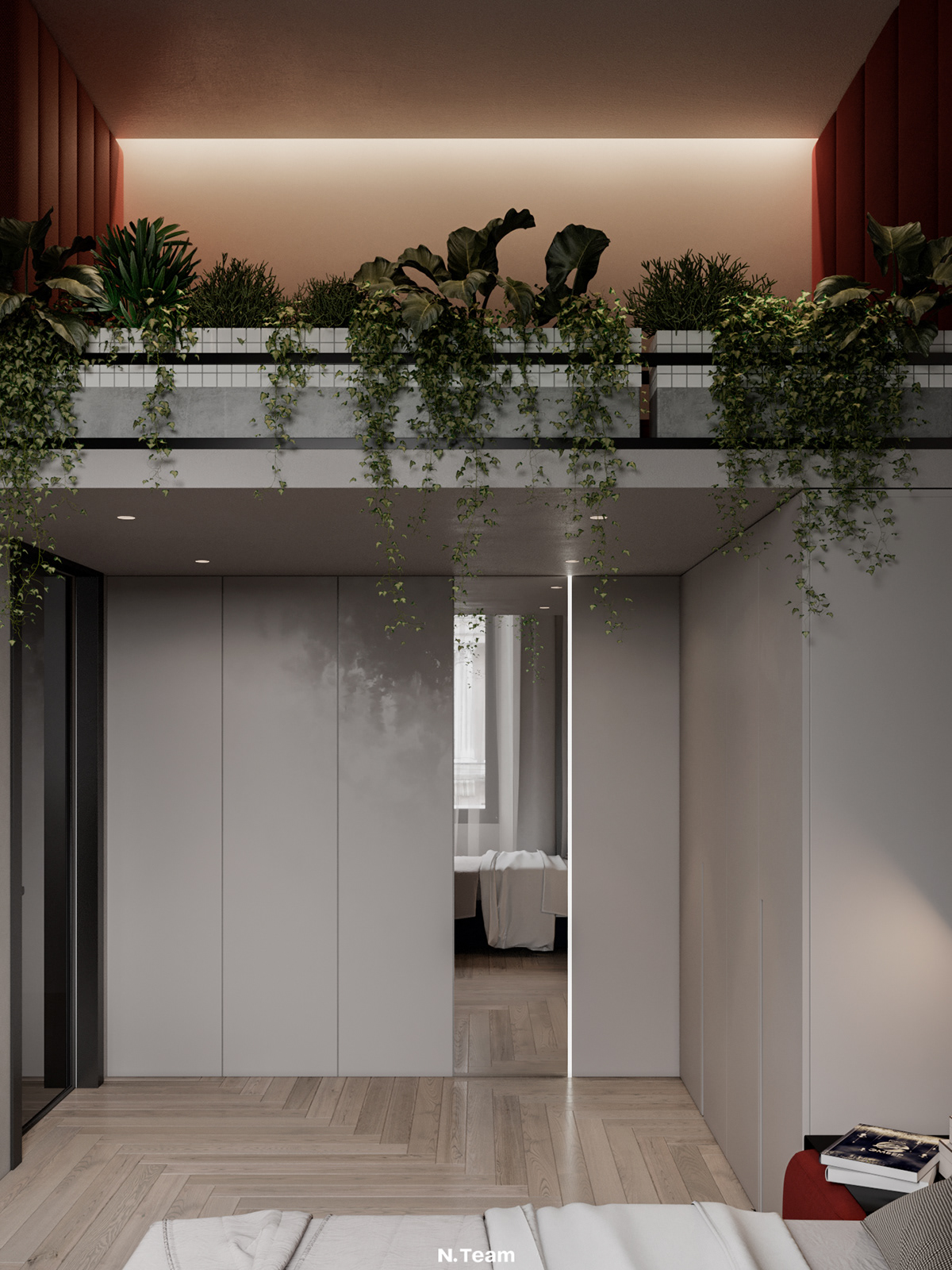 Interior design，3ds Max，Milan，cozy，