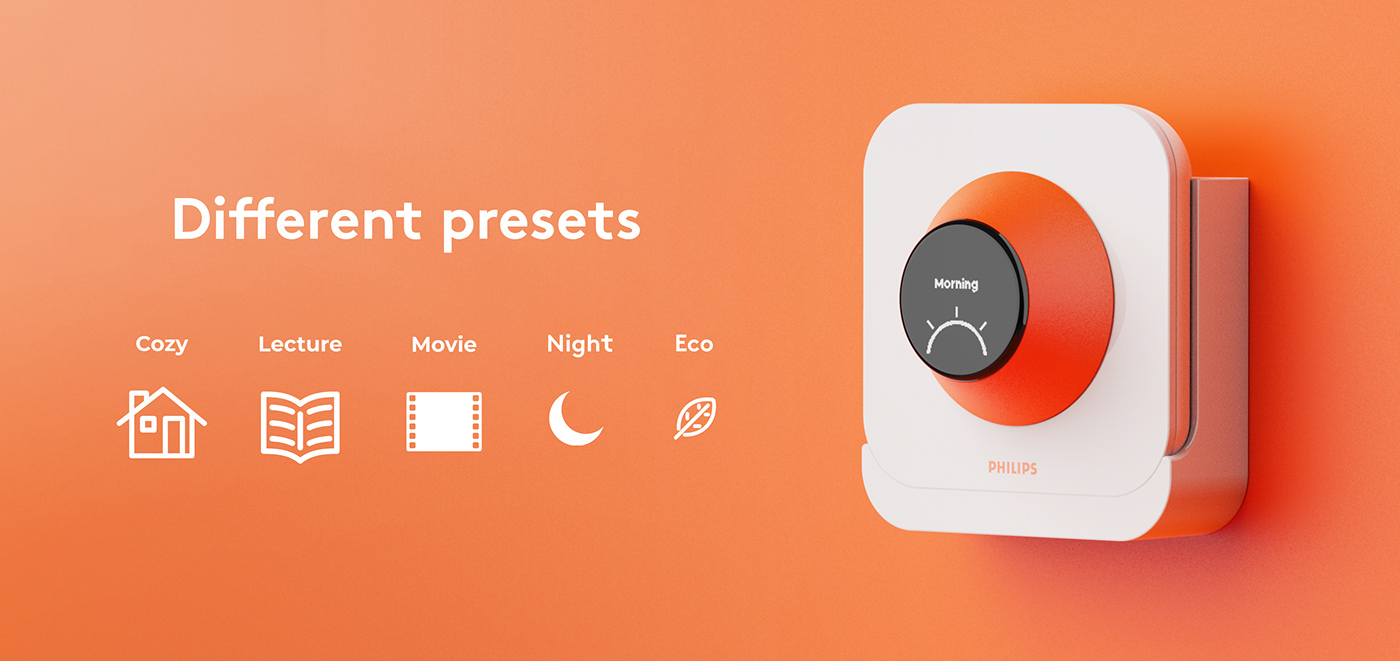 Remote control，lighting，Philips，ux，