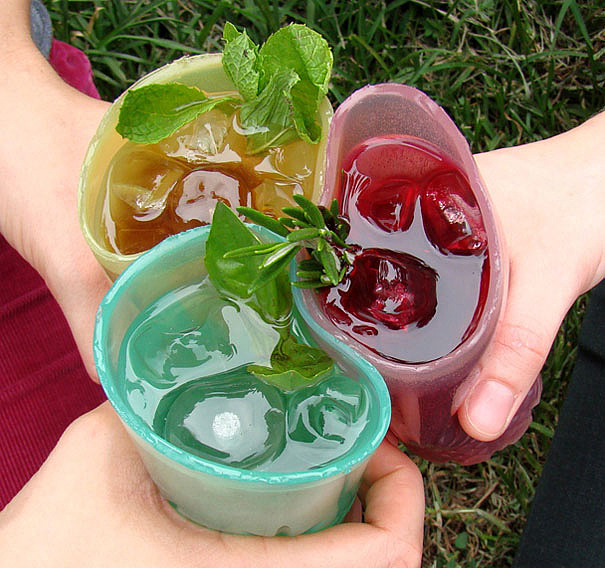 agar，Edible cup，originality，environment protection，