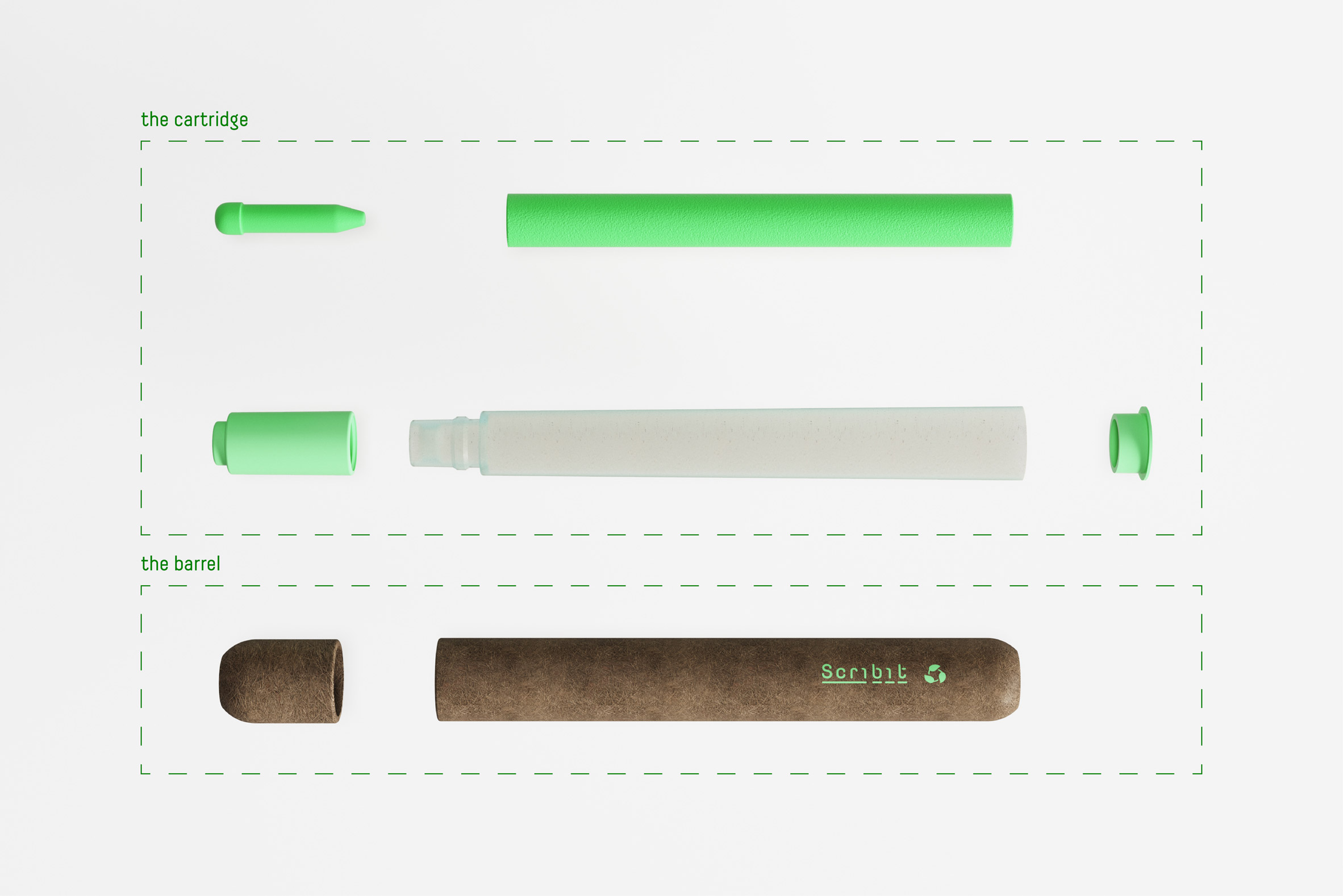 pen，marking pen，compostable ，environment protection，