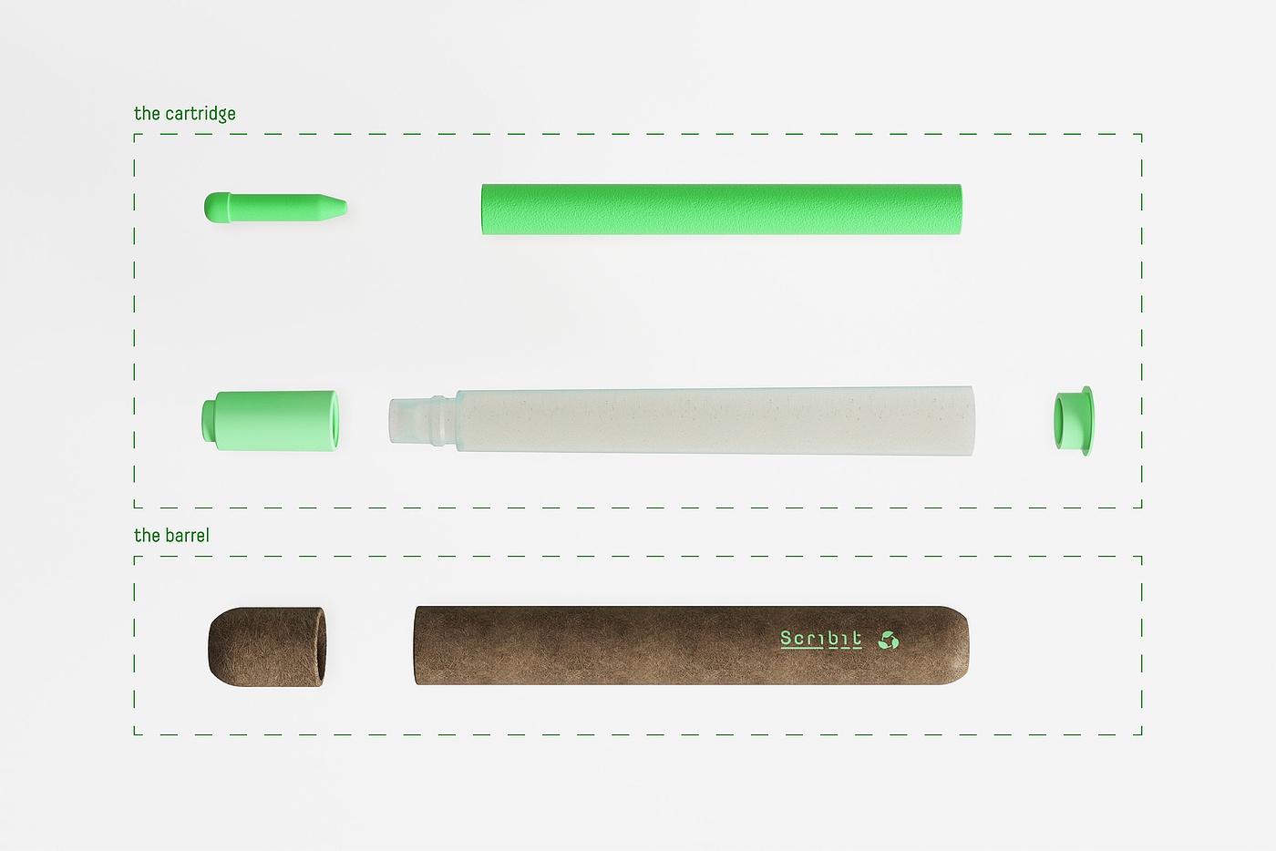 pen，marking pen，compostable ，environment protection，