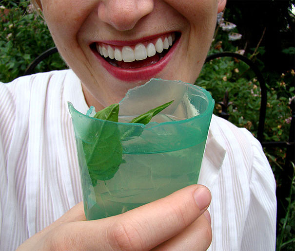 agar，Edible cup，originality，environment protection，