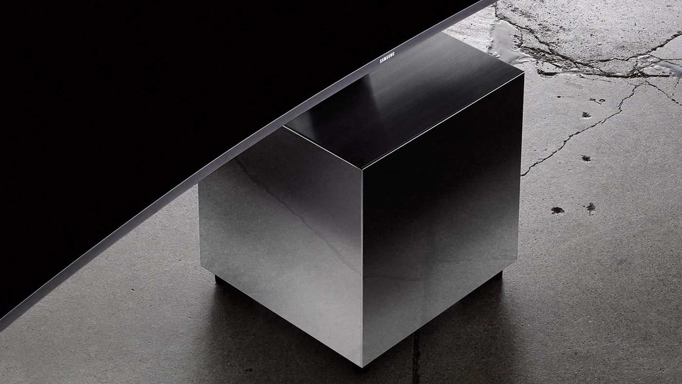 television，Samsung，Art，Curved screen，