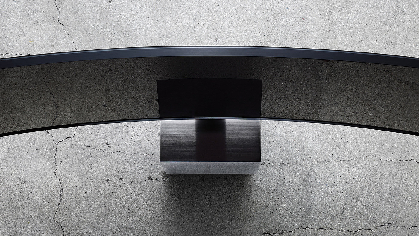 television，Samsung，Art，Curved screen，