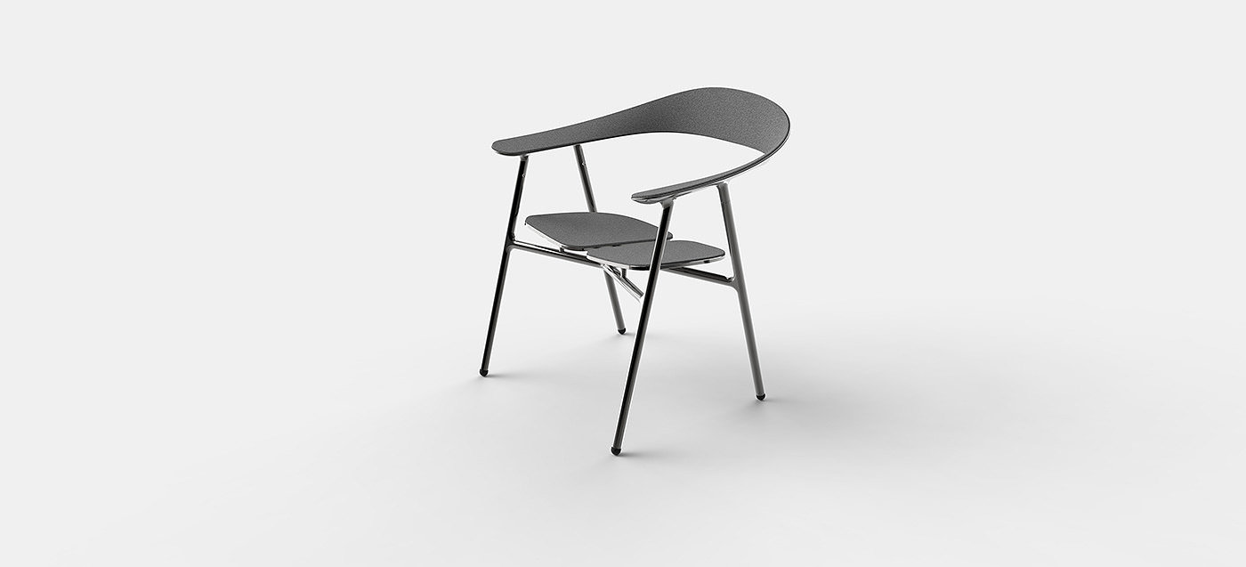 Arm Chair，椅子，Chris Koch，