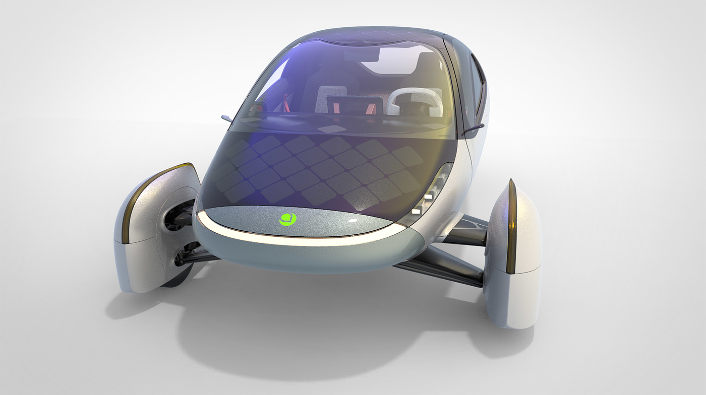 Aptera，Round，electric vehicle，solar energy，