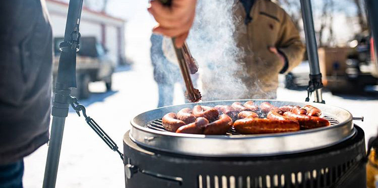 Burch，Grill，Barrel type，outdoors，delicious food，