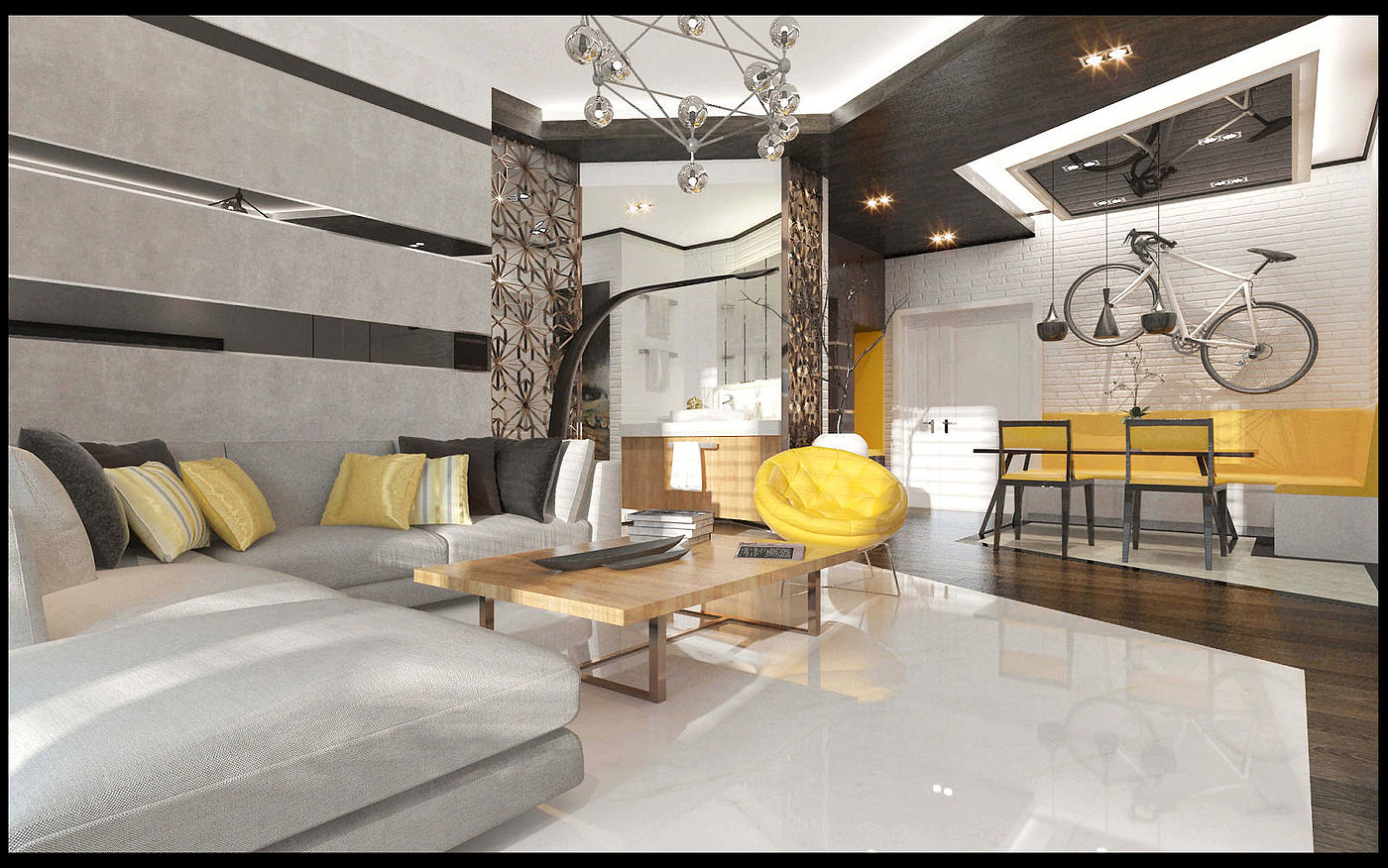 Interior design，Successful design competition，