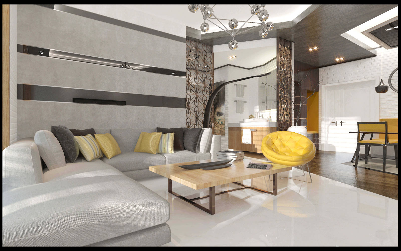 Interior design，Successful design competition，