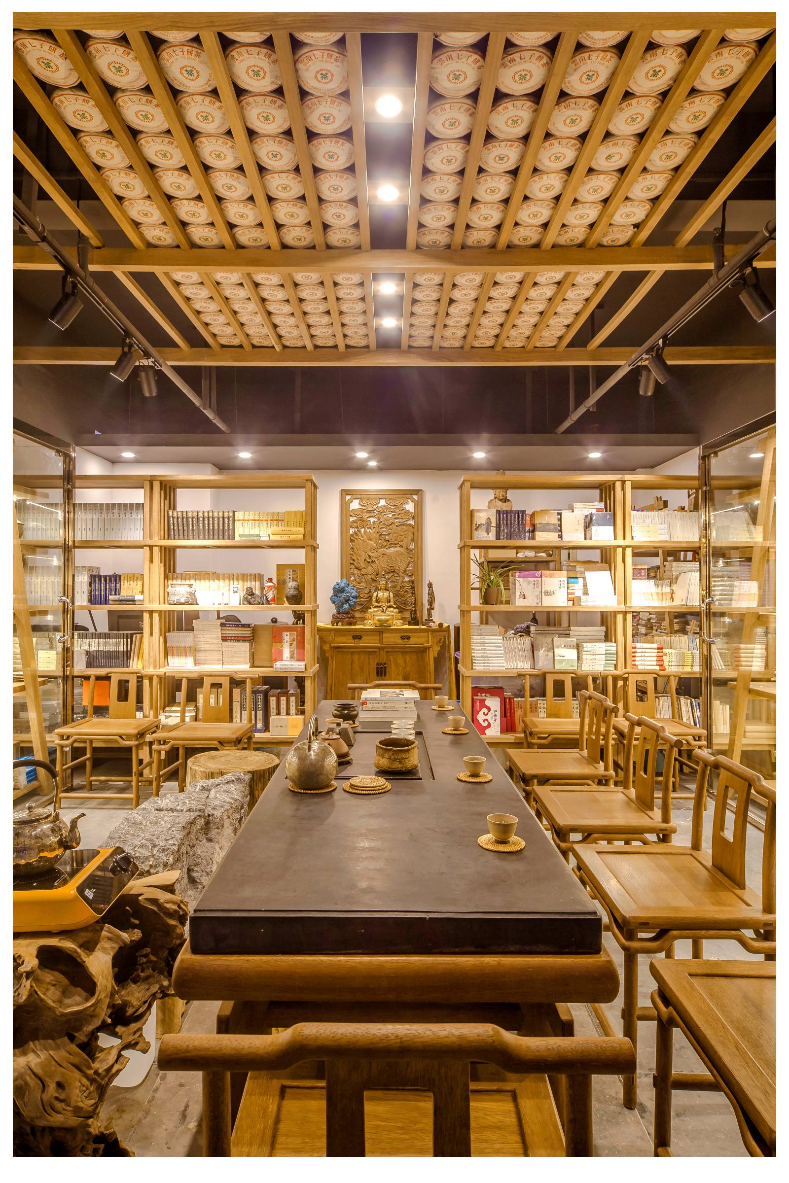 Library，Interior design，Successful design competition，