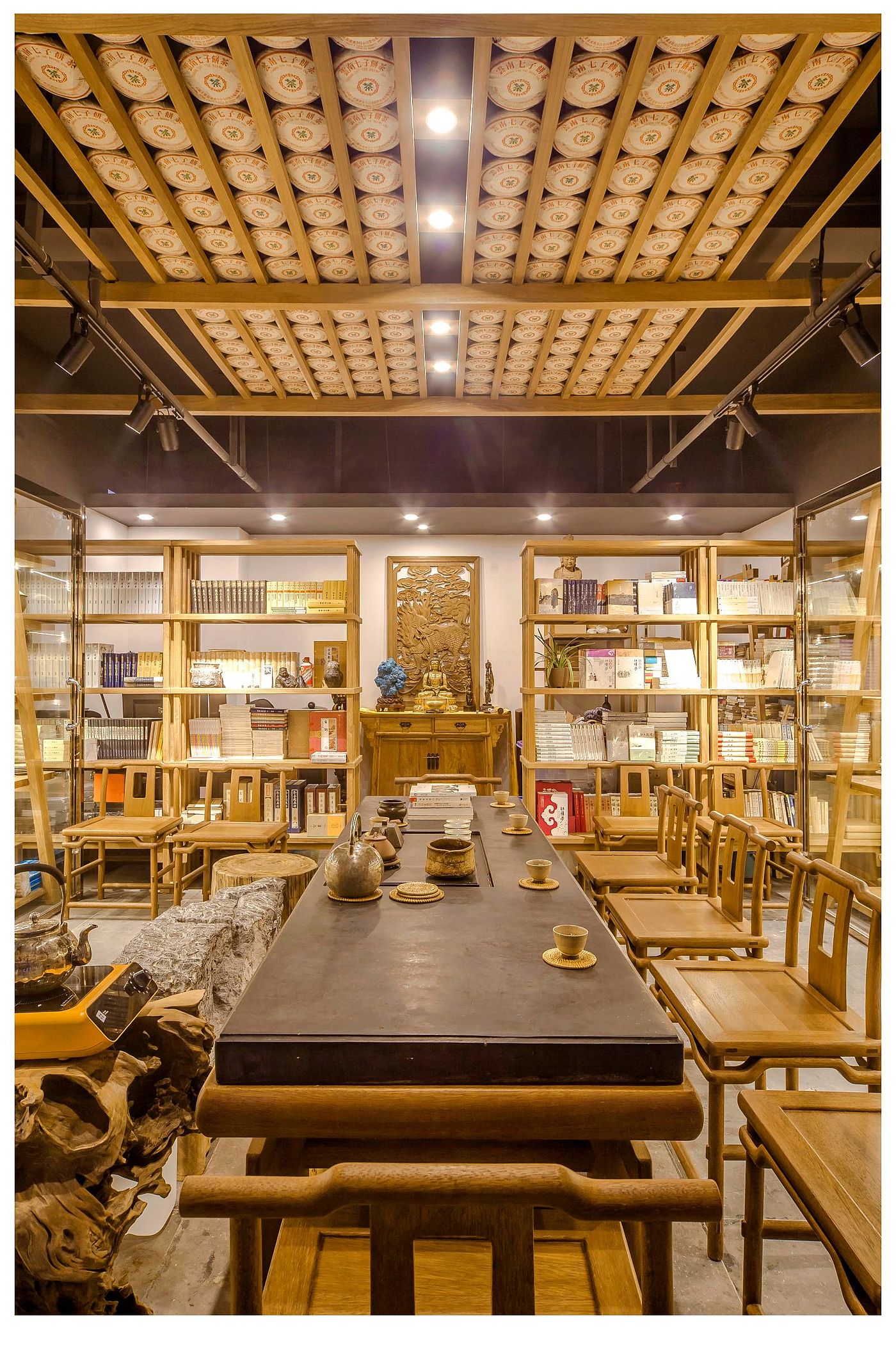 Library，Interior design，Successful design competition，