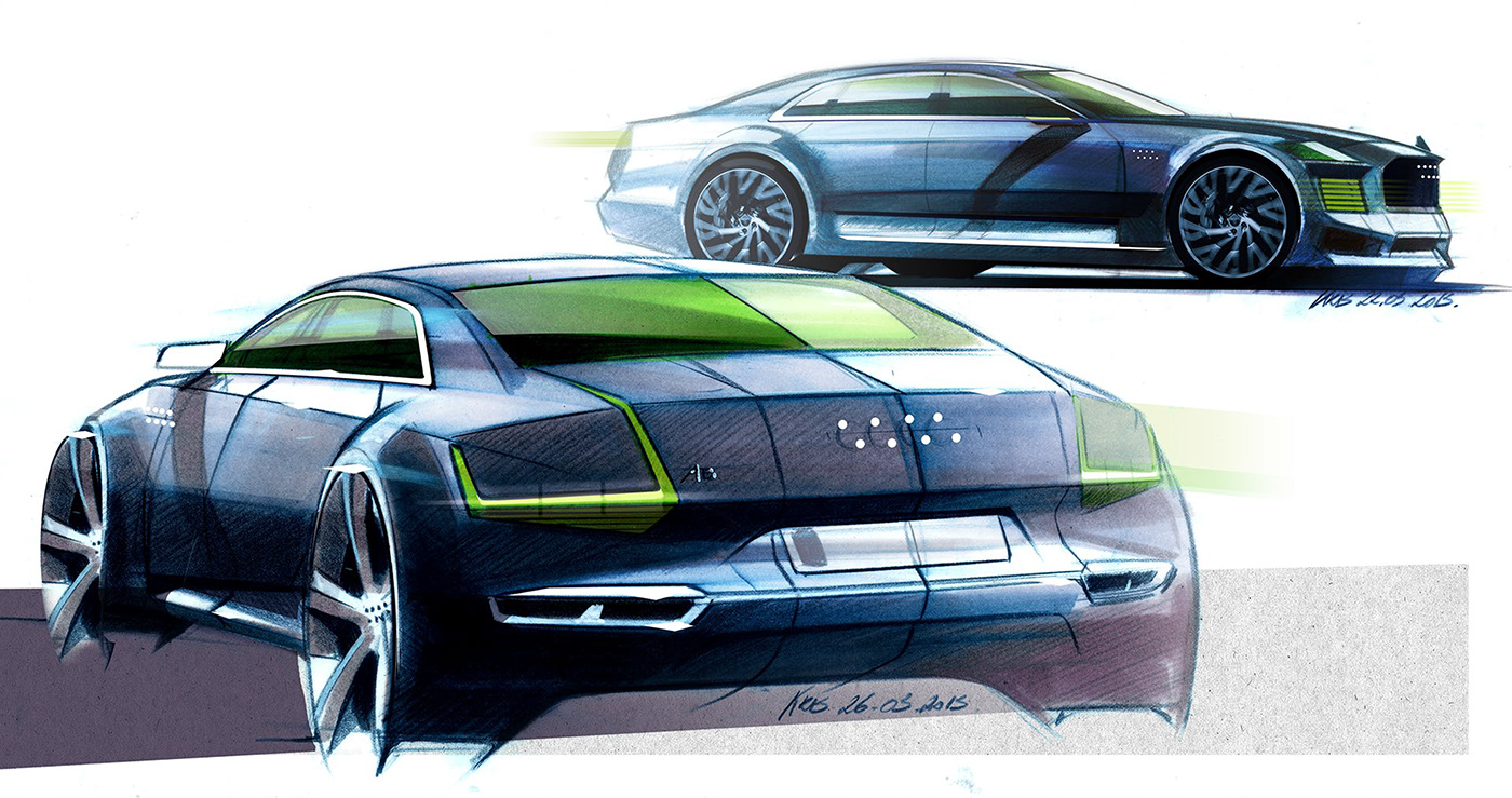 Sketches，Sketch，Car sketch，