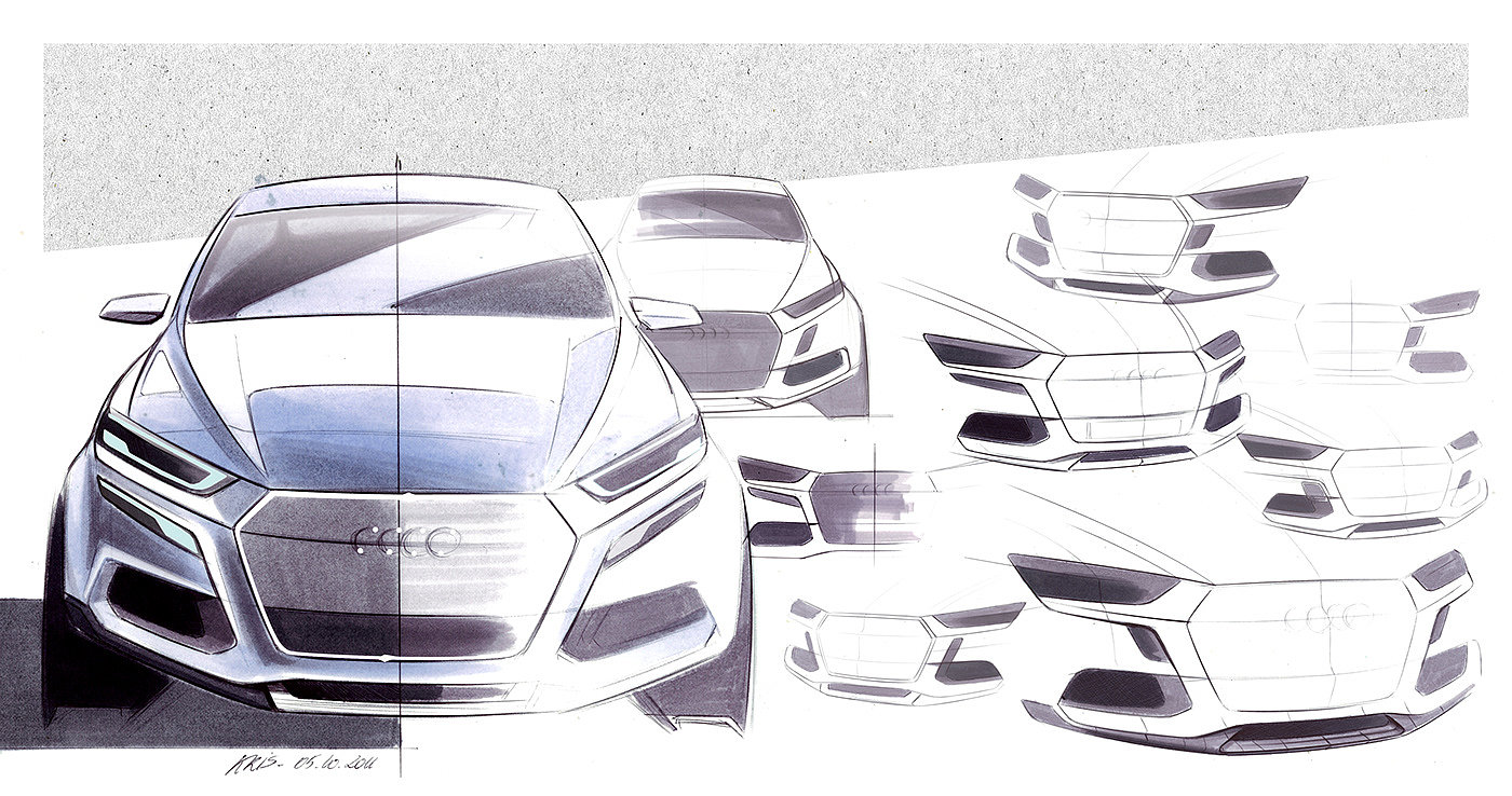 Sketches，Sketch，Car sketch，