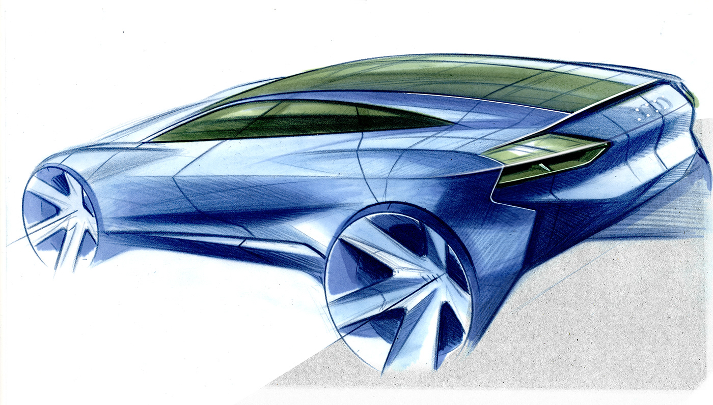 Sketches，Sketch，Car sketch，