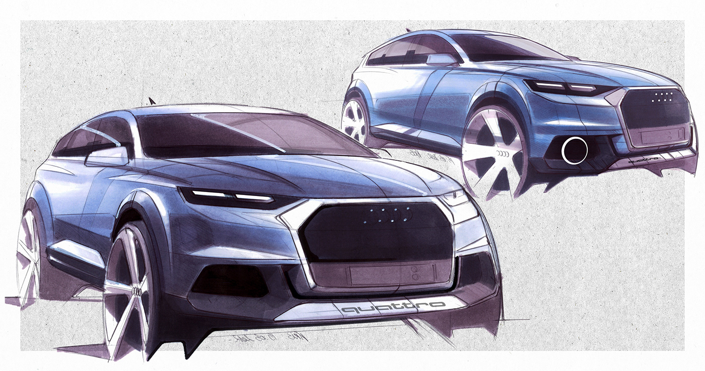 Sketches，Sketch，Car sketch，