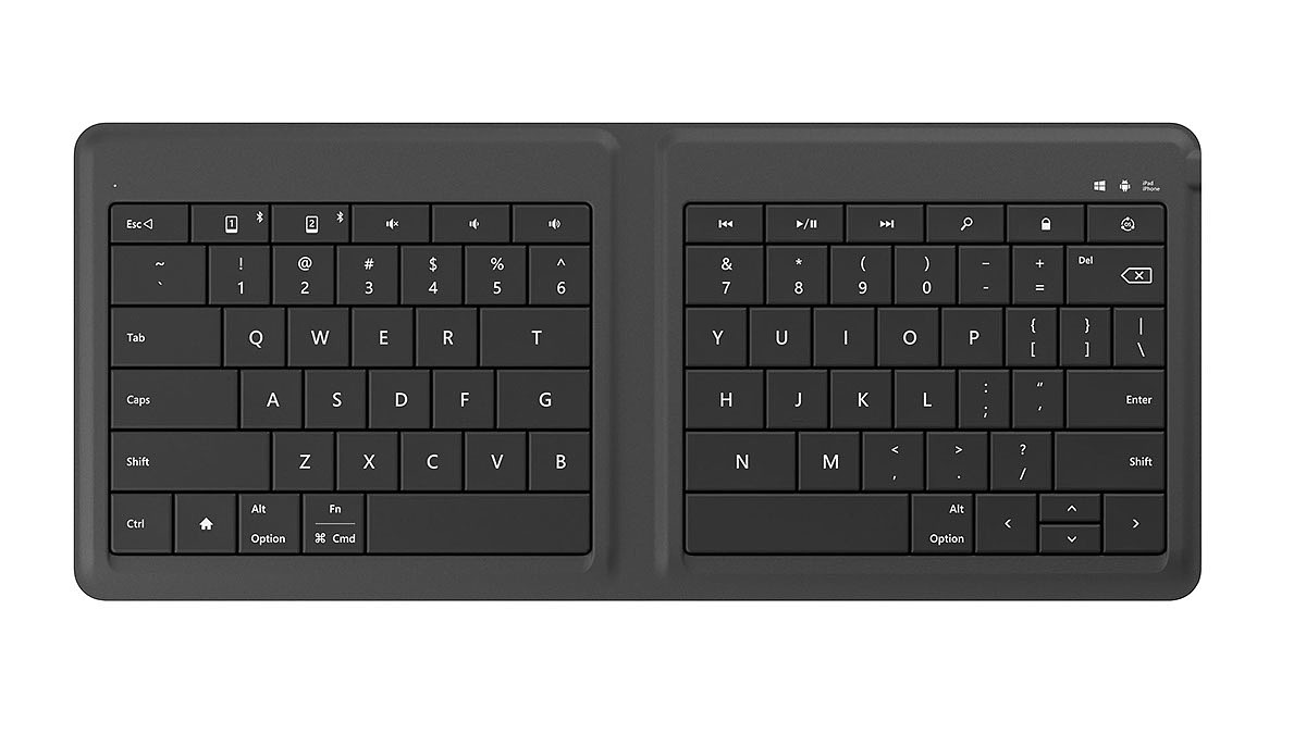 Microsoft，Foldable，Travel companion，Universal universal keyboard，