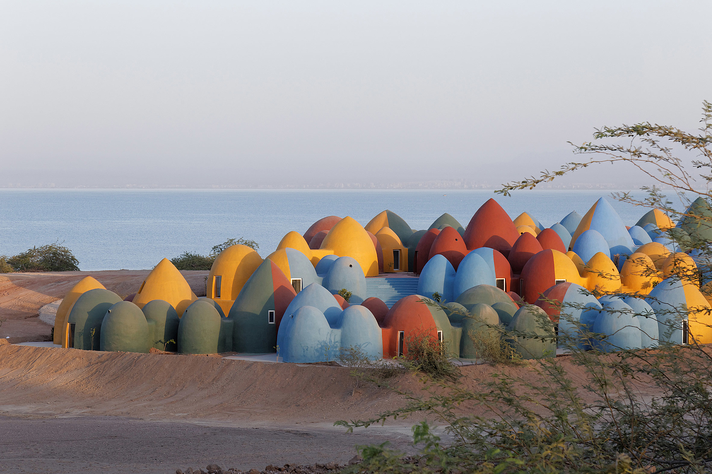 Hormuz Island，Architectural complex，Dome accommodation，