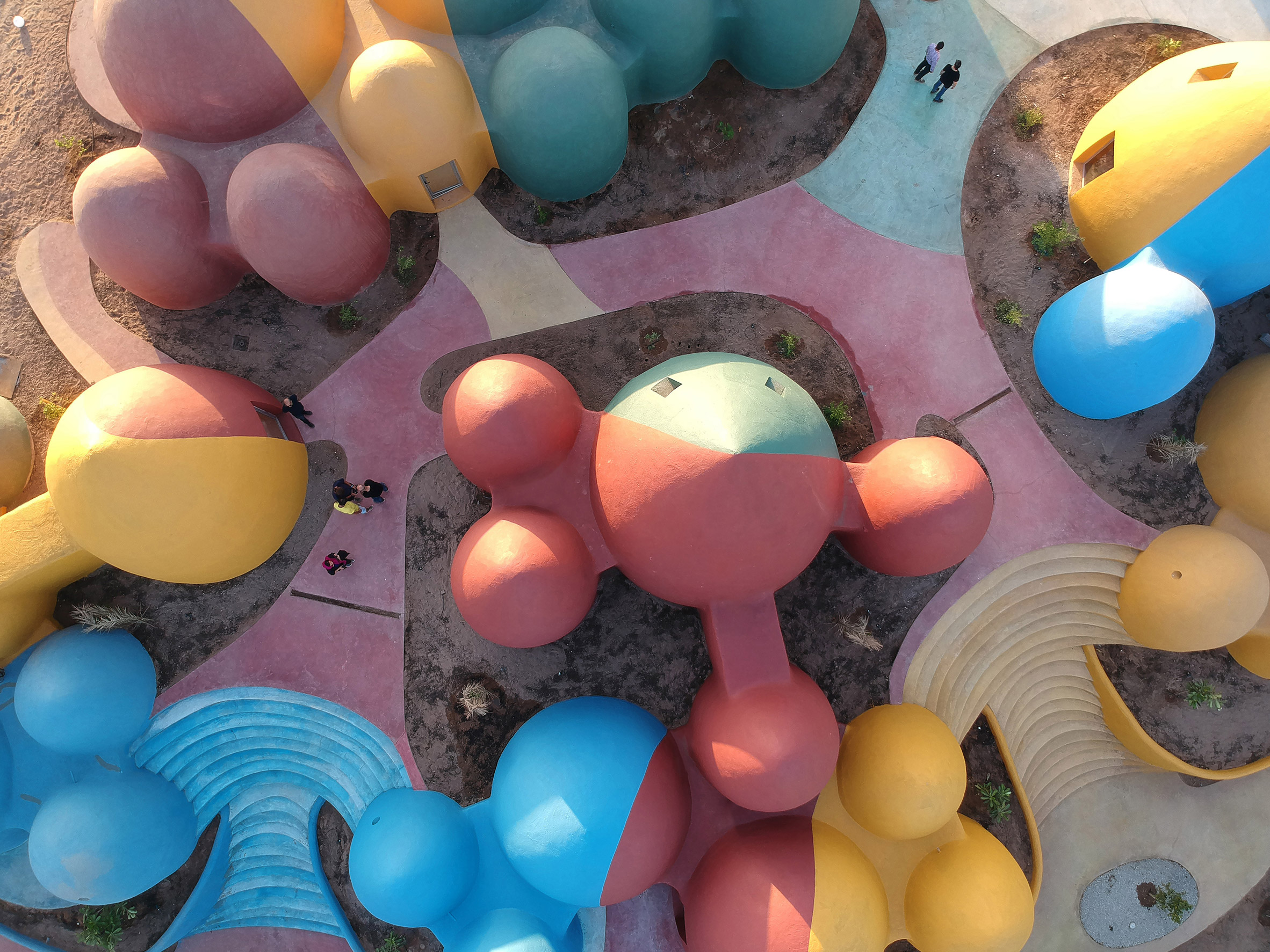 Hormuz Island，Architectural complex，Dome accommodation，