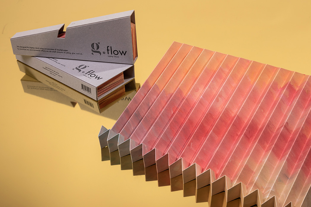 g.flow，Notebook bracket，sustainable，Recycled paper，