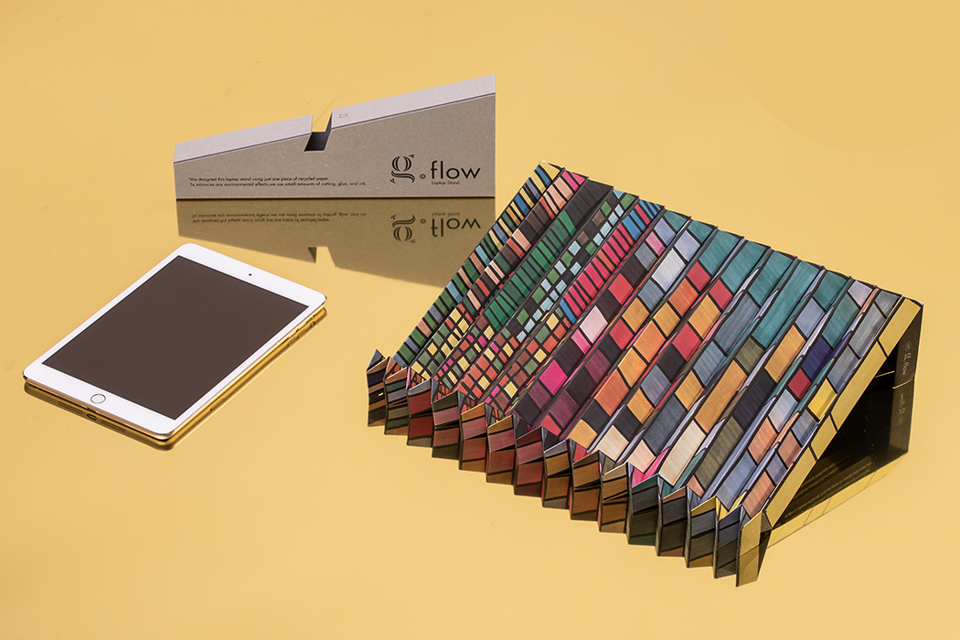 g.flow，Notebook bracket，sustainable，Recycled paper，