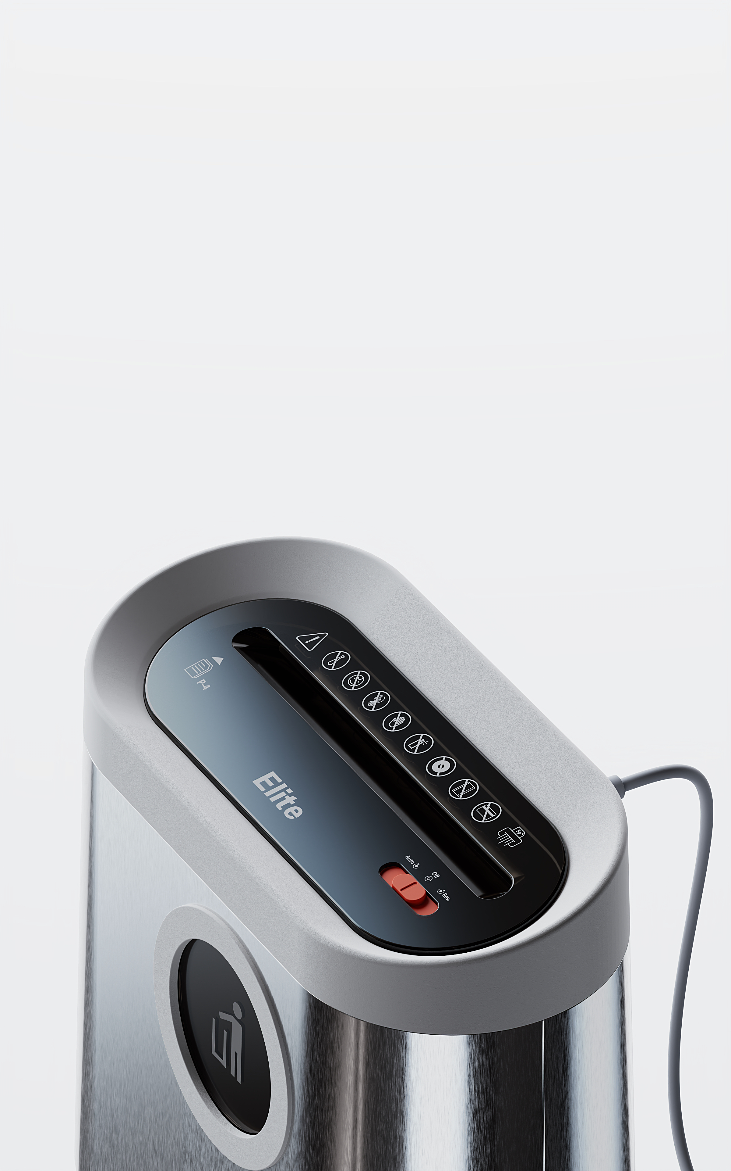 shredder，trash can，to work in an office，