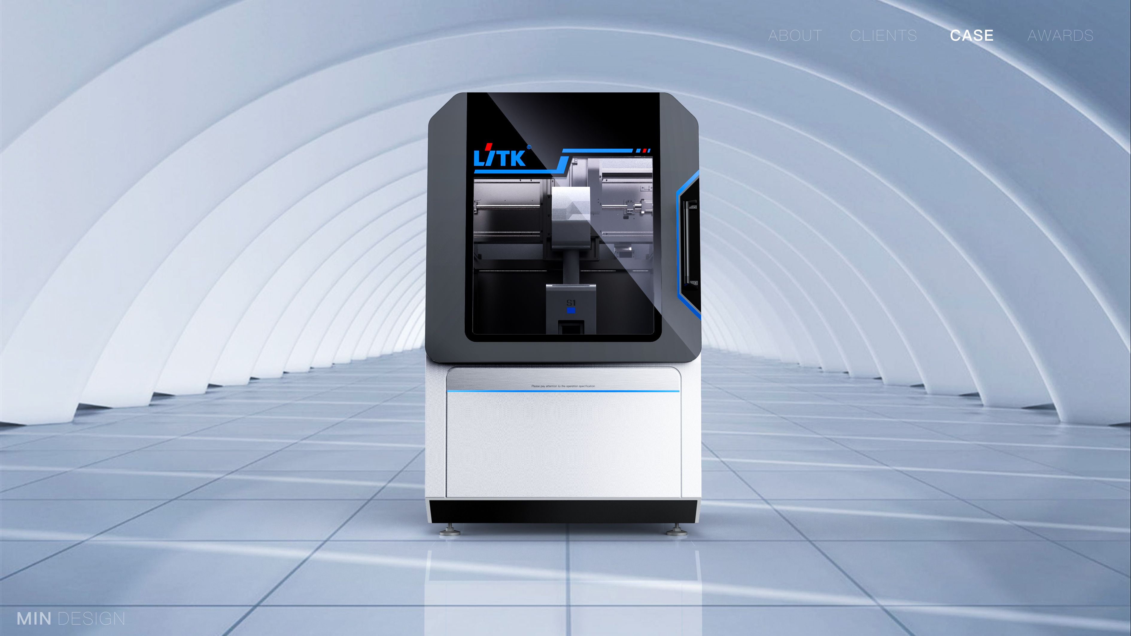 min design，industrial equipment ，Automatic polishing machine，