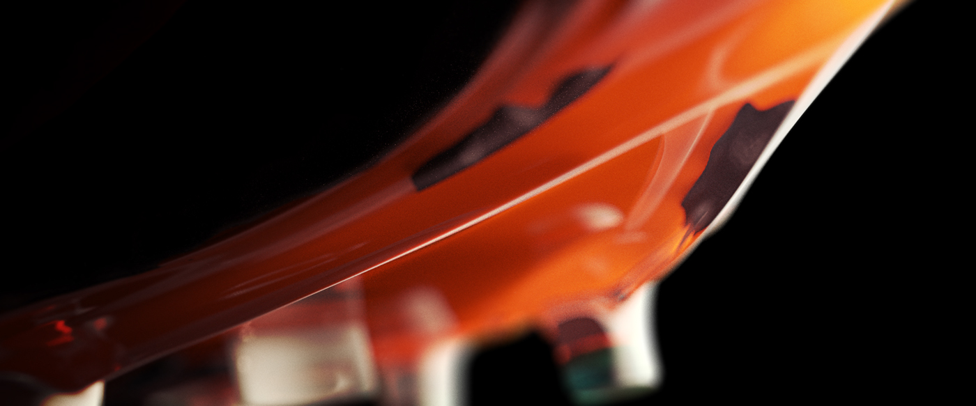 Running shoes，texture of material，