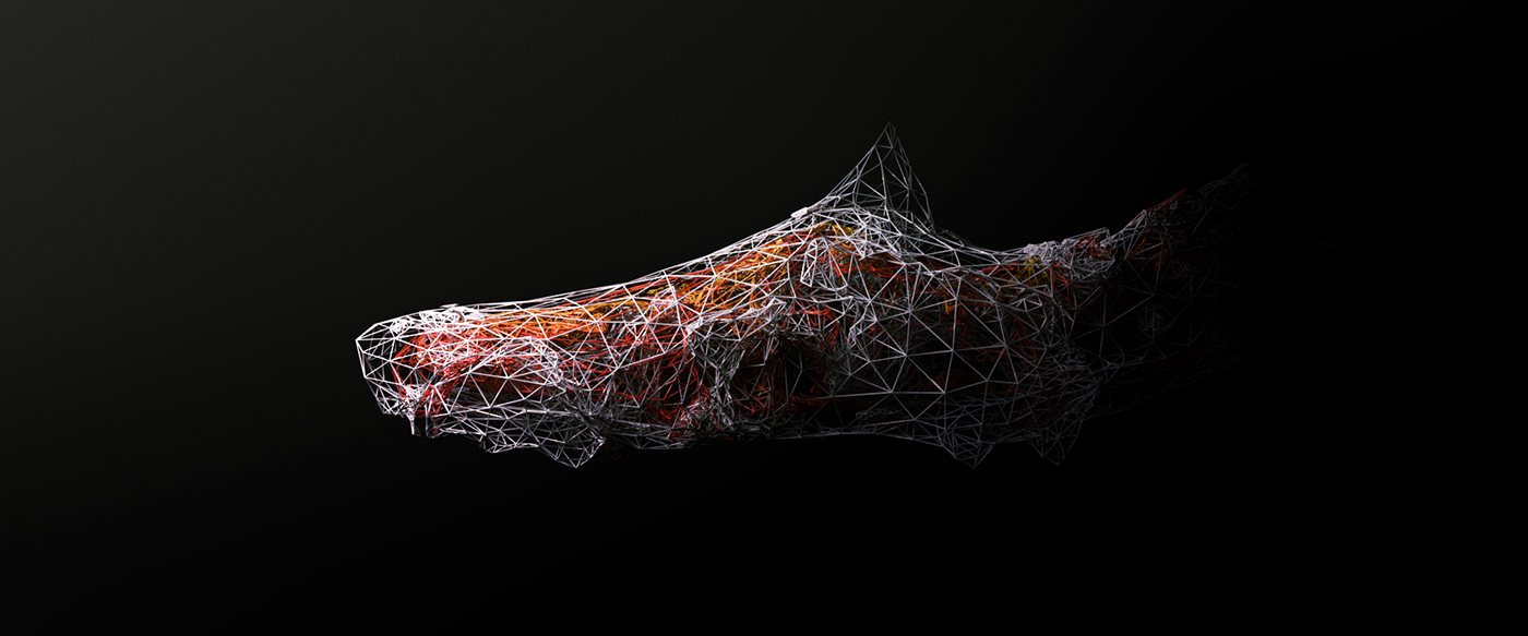 Running shoes，texture of material，