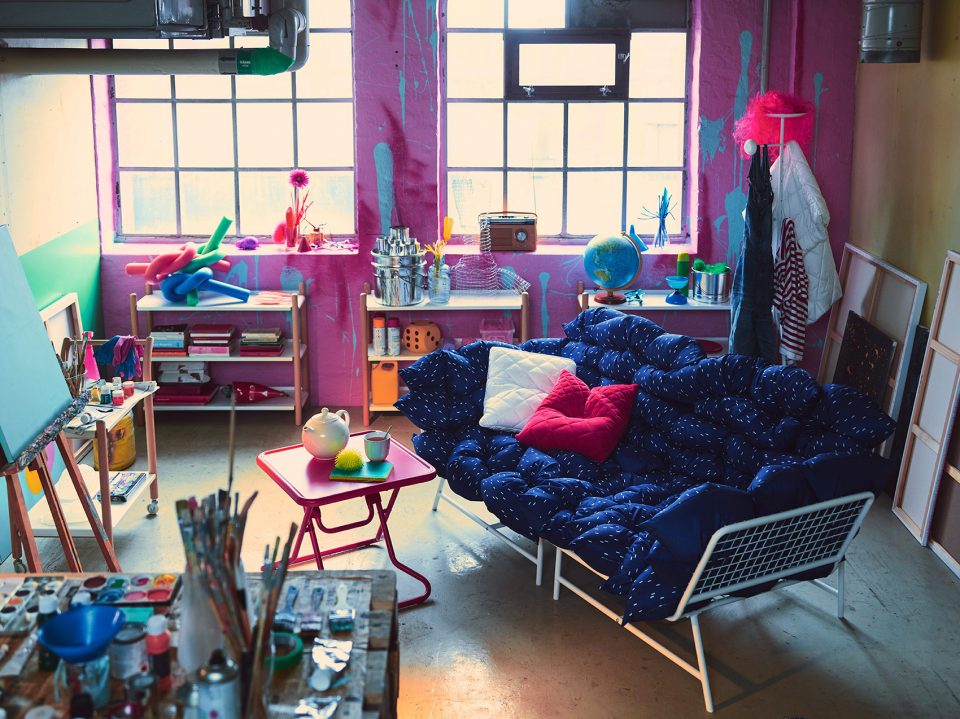 IKEA style，Sofa series，Design，furniture，