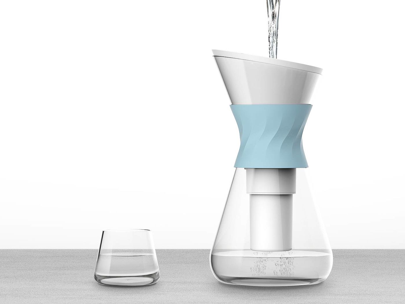 Water purifier，Successful design competition，industrial design，