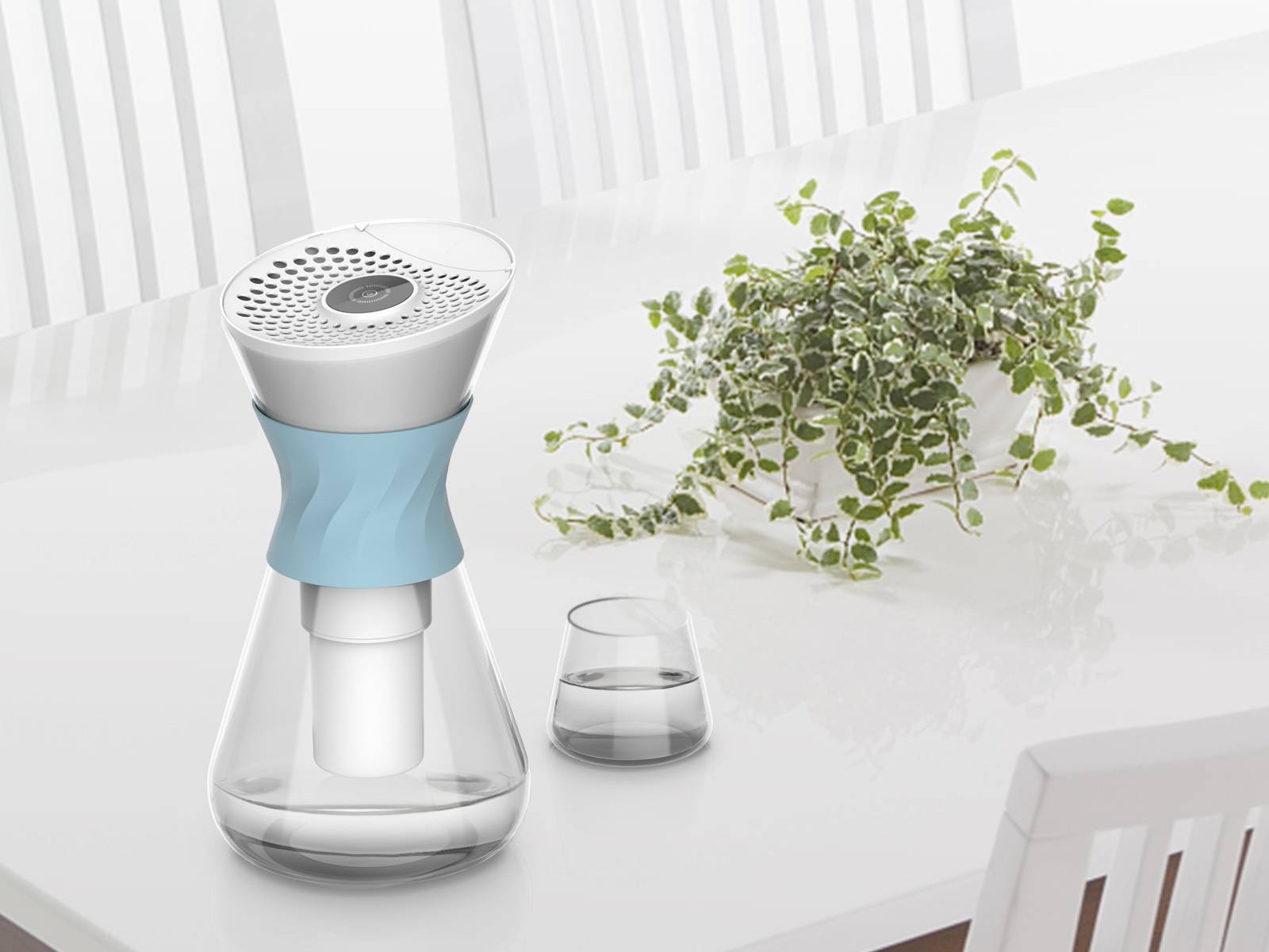 Water purifier，Successful design competition，industrial design，