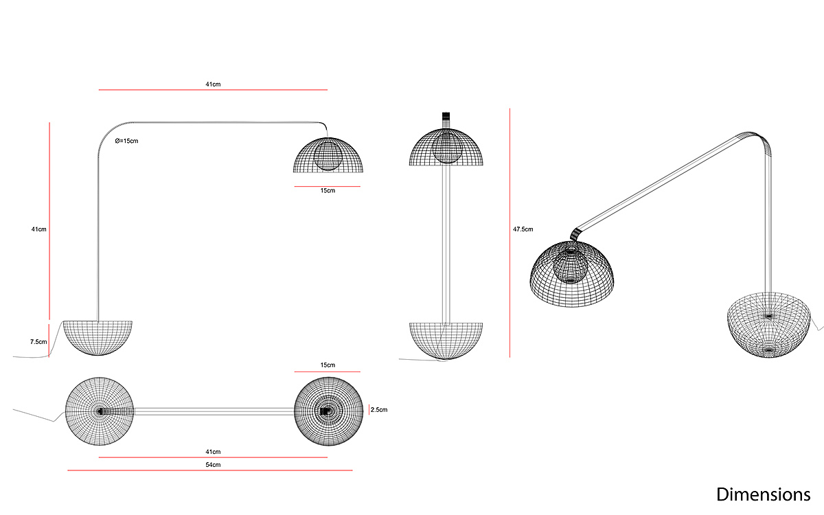 Candid_Lamp，台灯，灯具，照明家具，