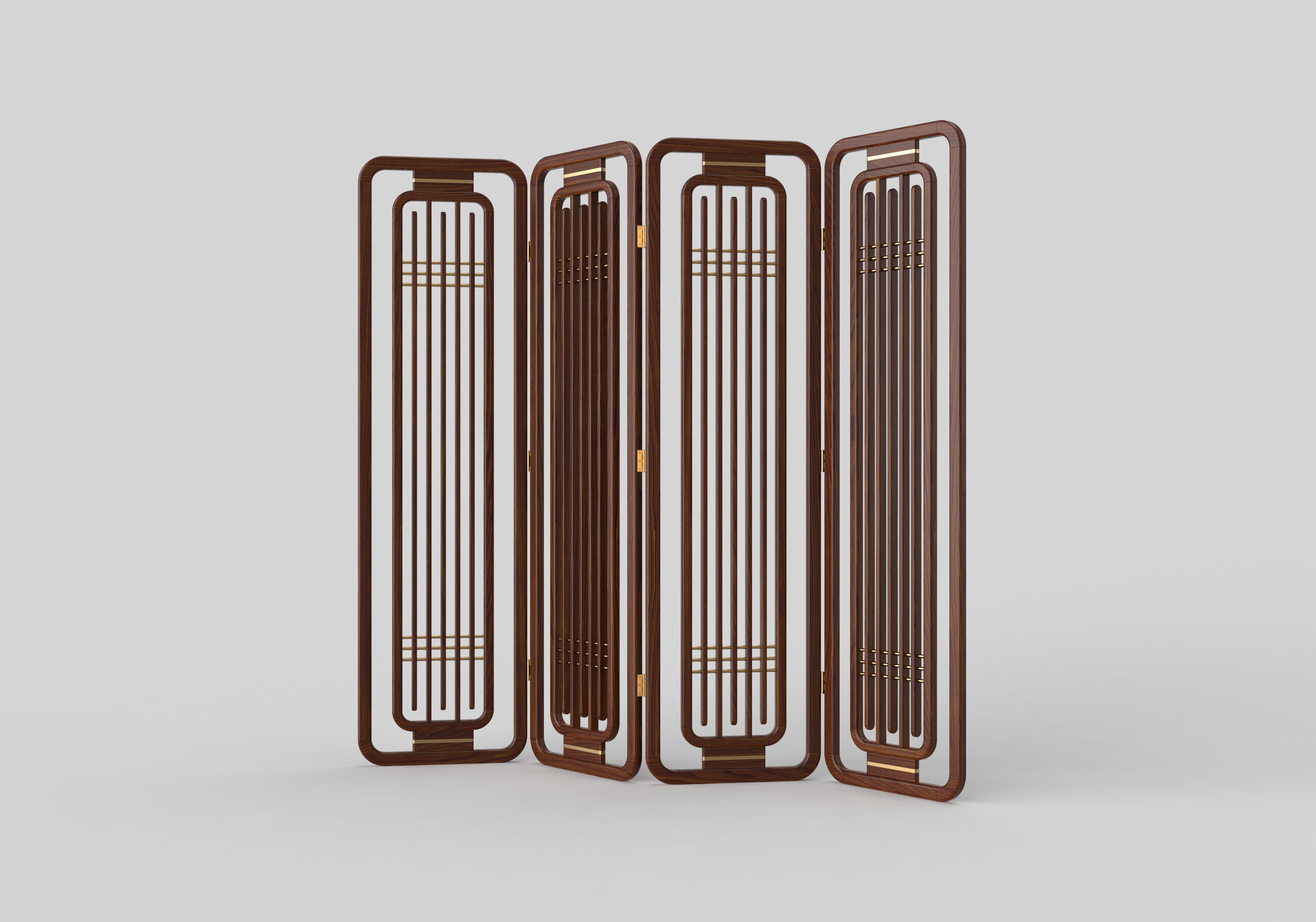 New Chinese style，screen，Solid wood furniture，partition，