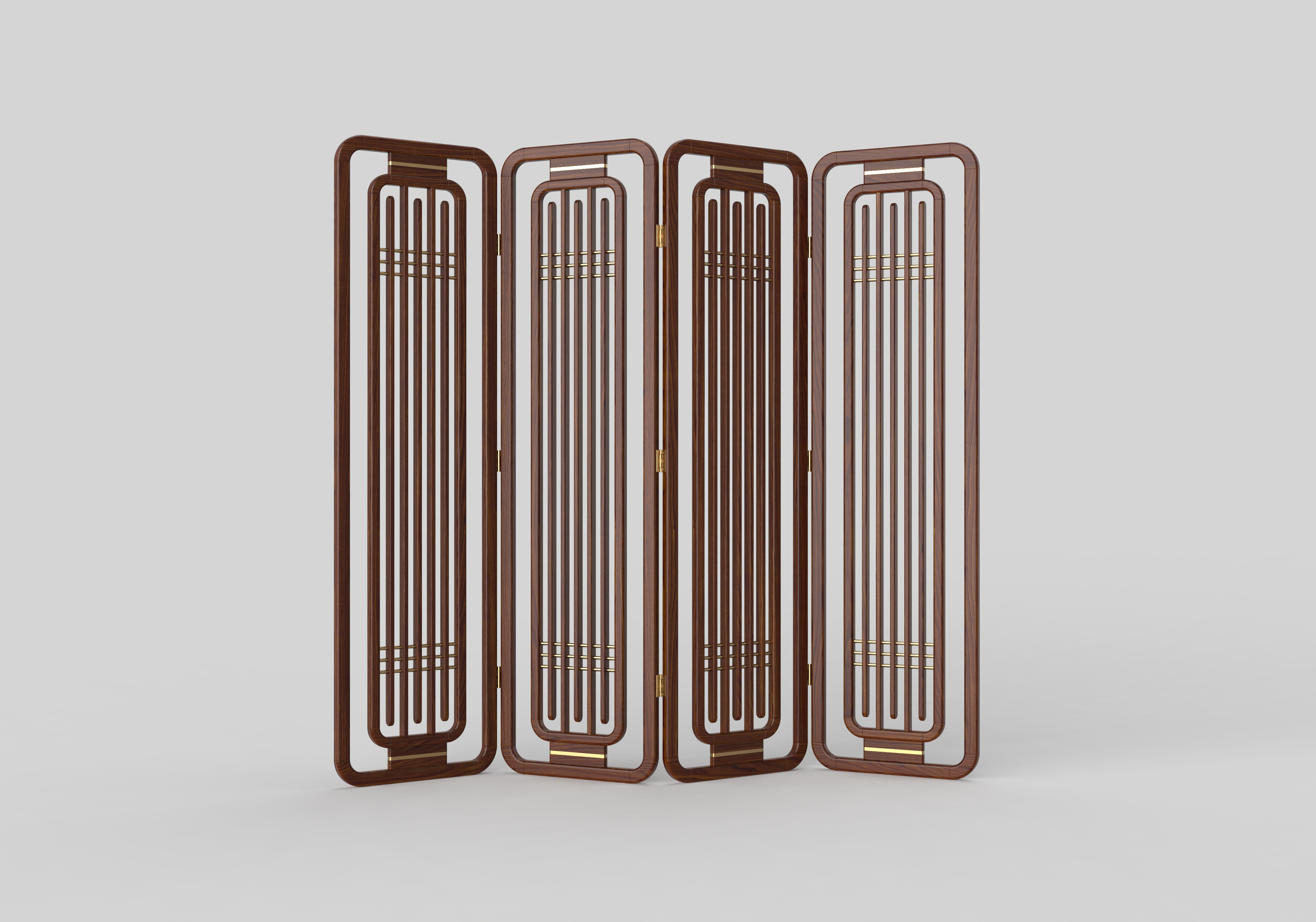 New Chinese style，screen，Solid wood furniture，partition，