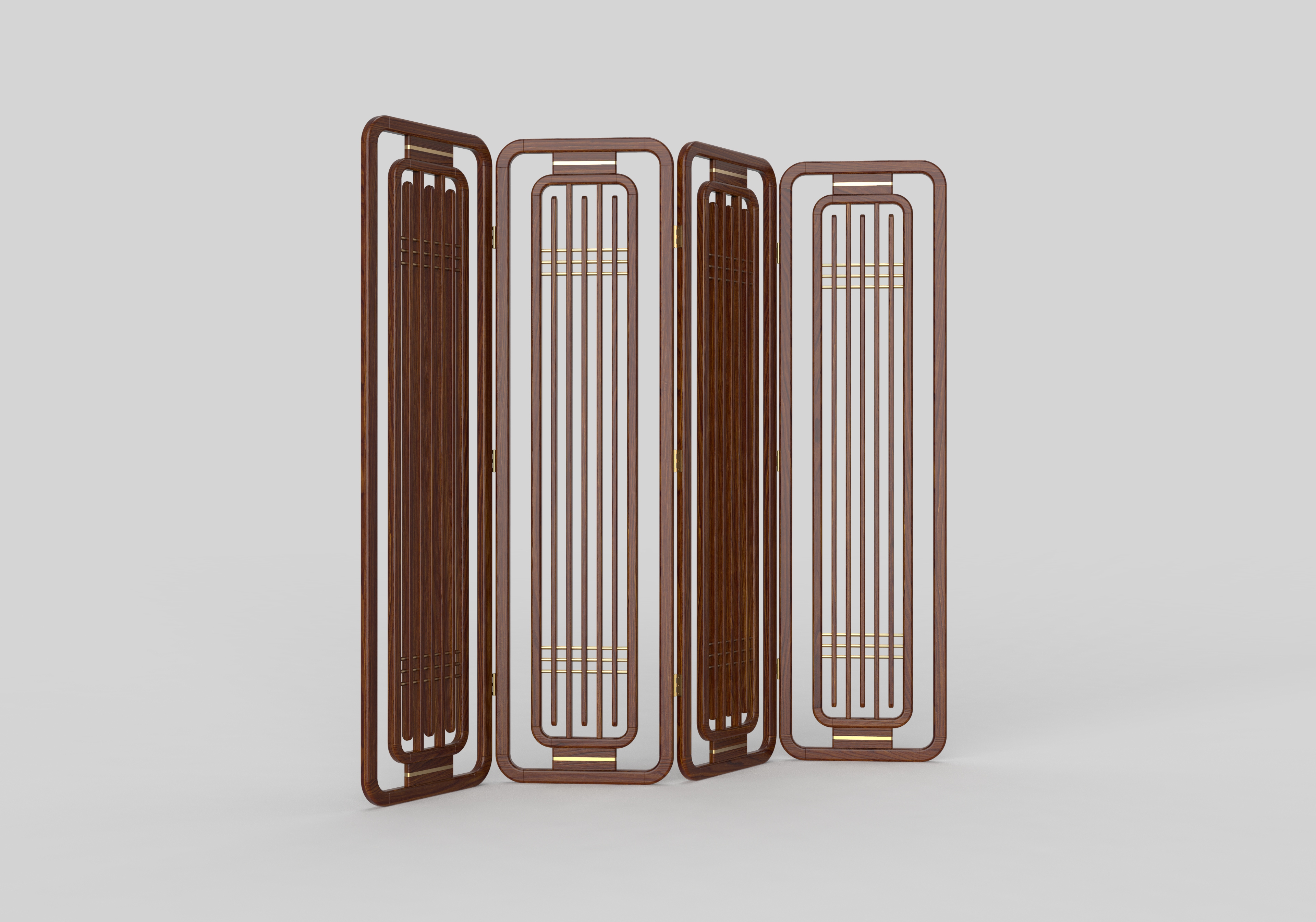 New Chinese style，screen，Solid wood furniture，partition，